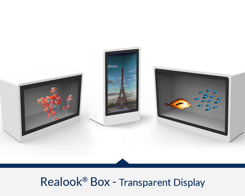 Realook Box Transparent Display