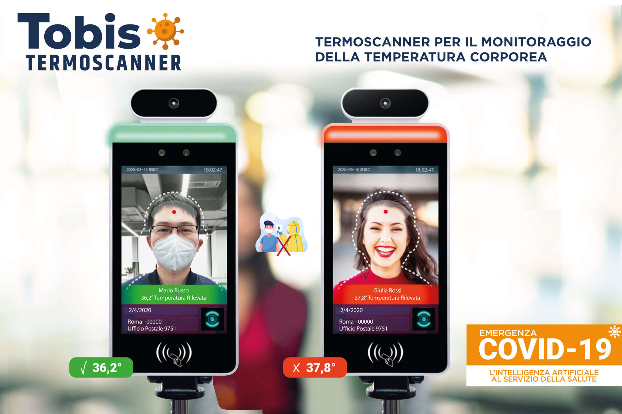 Termoscanner professionale Covid-19